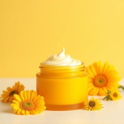 Calendula soothing cream jar